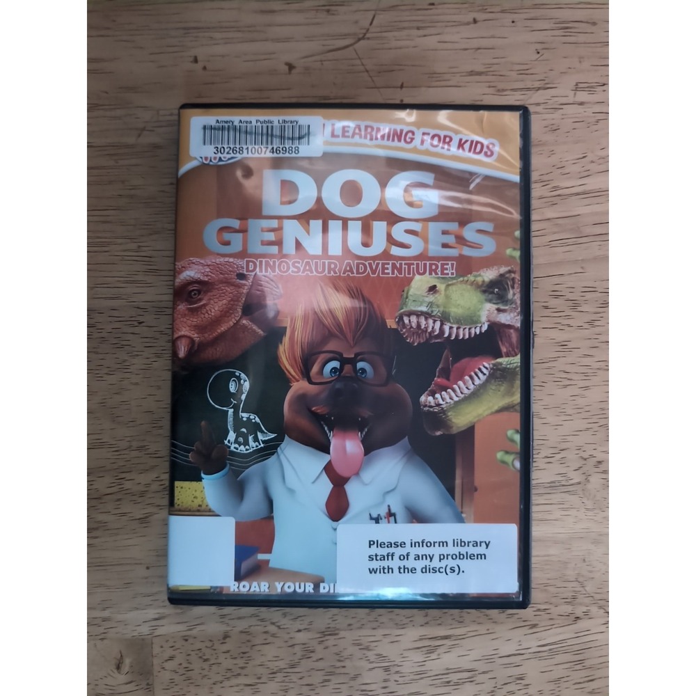 Dog Geniuses: Dinosaur Adventure (DVD)‎